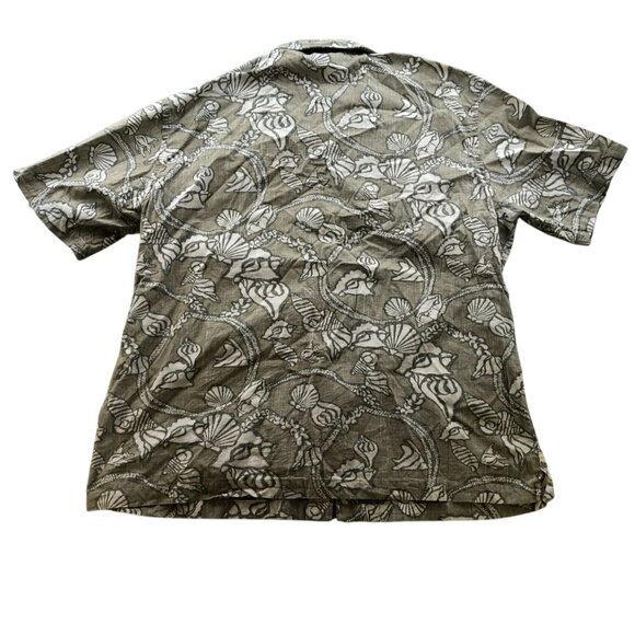 Old Navy Mens Hawaiian Shirt Size XL Lot Of Two Vintage Short Sleeve Button Up - Picture 3 of 15